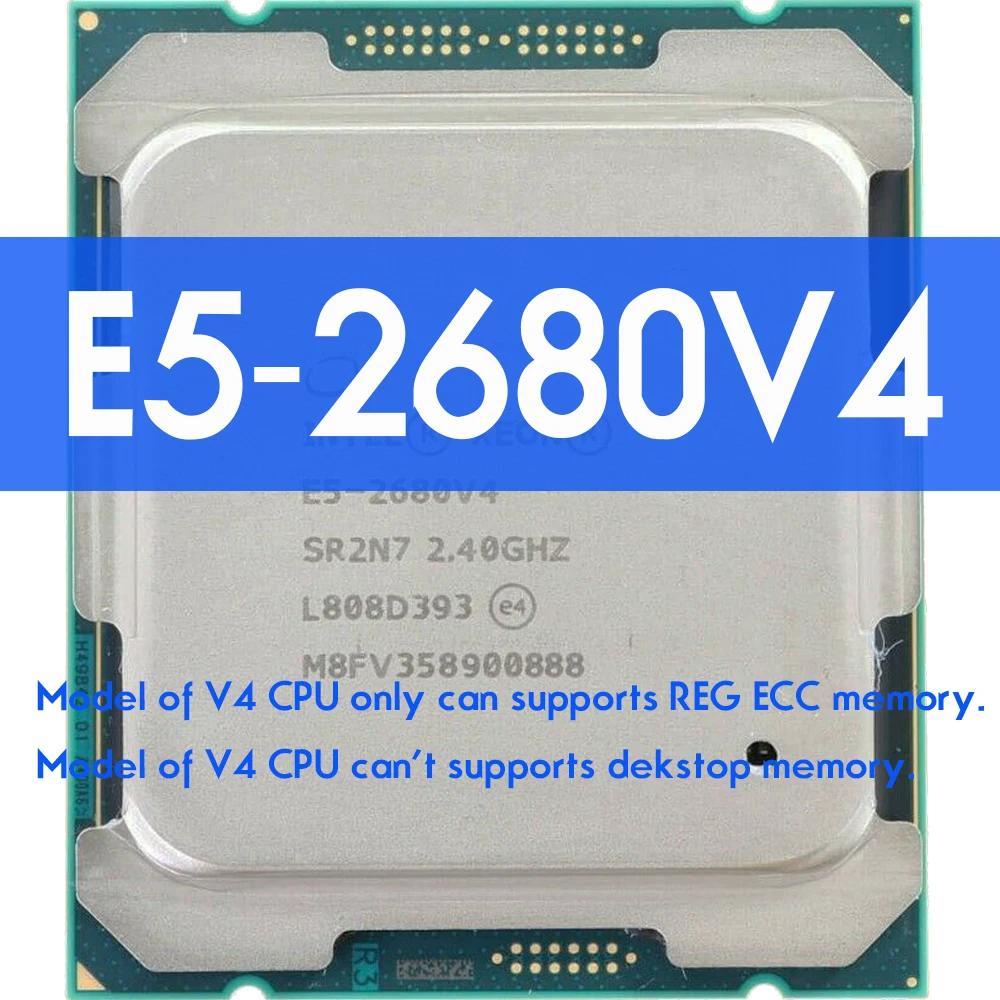 XEON E5 2680 V4 CPU μ, 14 ھ, 2.40GHz, 35MB ..
